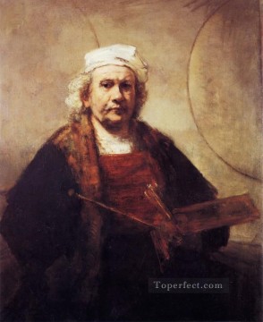  Rembrandt Canvas - Self portrait Rembrandt